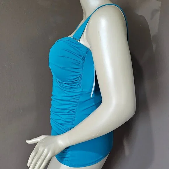 Anne Cole Live in Color Twis Bandini Top Size 18W - Picture 3 of 9